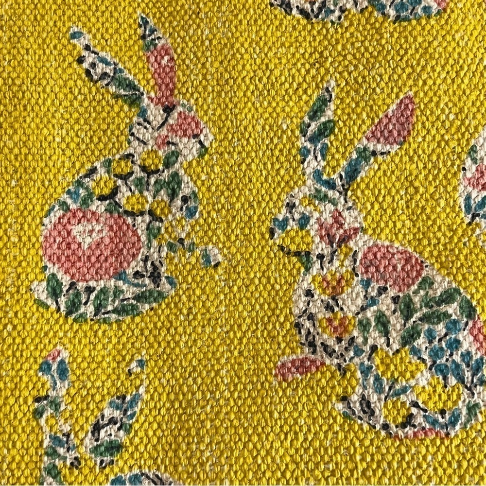 Shabby Chic Easter Bunny Set of Placemats Home Holiday Festive